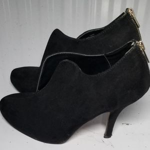 Black Heeled Ankle Boots
